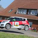 Führender im ADAC Rallye Masters: Johannes Dambach im Suzuki Swift